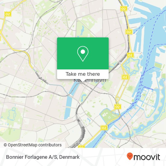 Bonnier Forlagene A/S map