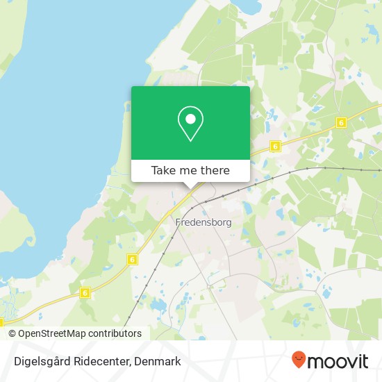 Digelsgård Ridecenter map