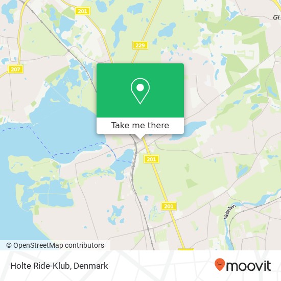 Holte Ride-Klub map