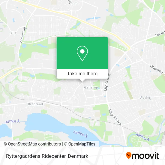 Ryttergaardens Ridecenter map