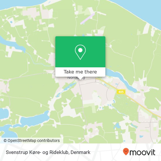 Svenstrup Køre- og Rideklub map