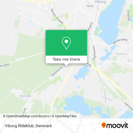 Viborg Rideklub map