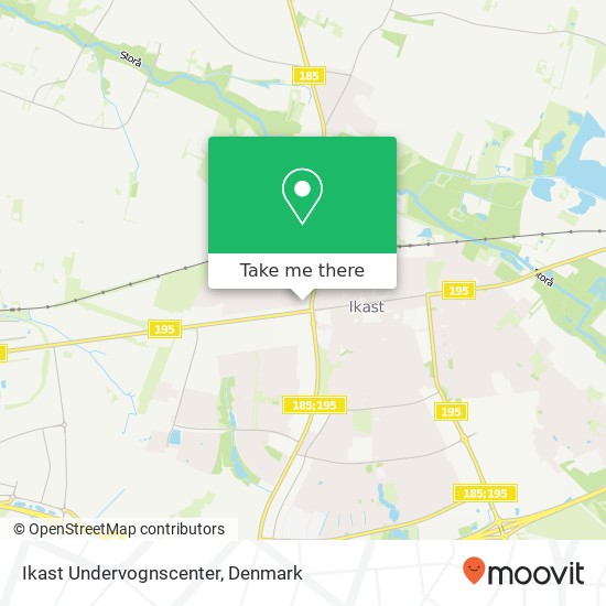 Ikast Undervognscenter map