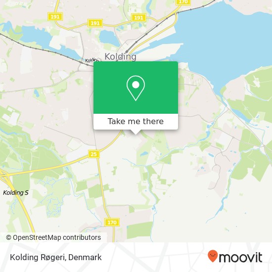 Kolding Røgeri map