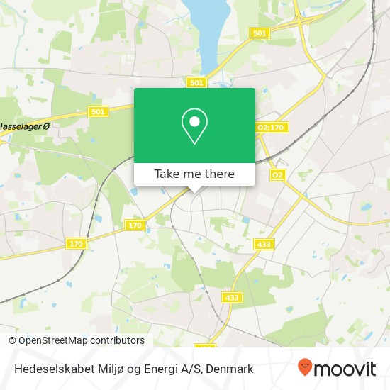 Hedeselskabet Miljø og Energi A / S map