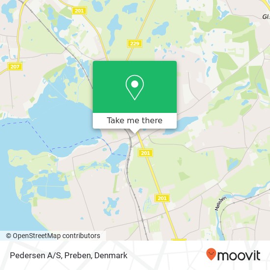Pedersen A/S, Preben map