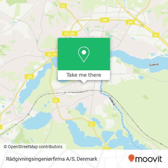 Rådgivningsingeniørfirma A/S map