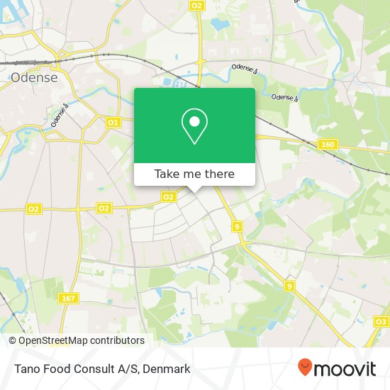 Tano Food Consult A/S map