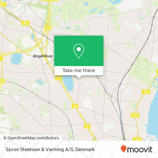 Sycon Steensen & Varming A/S map