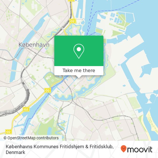 Københavns Kommunes Fritidshjem & Fritidsklub map