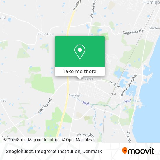 Sneglehuset, Integreret Institution map