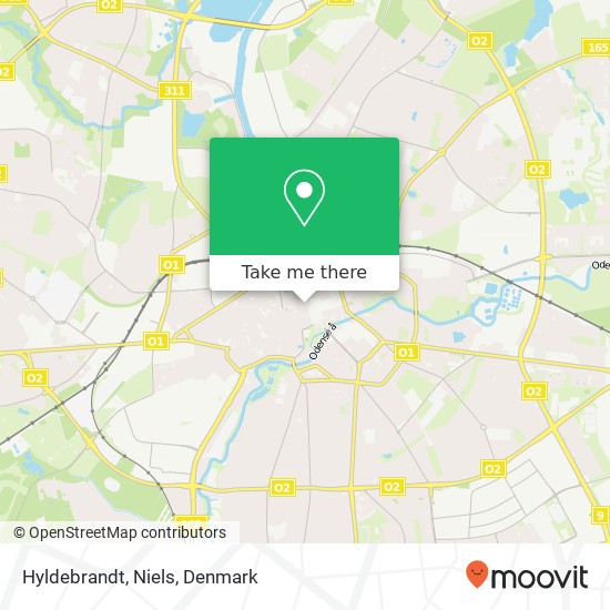 Hyldebrandt, Niels map