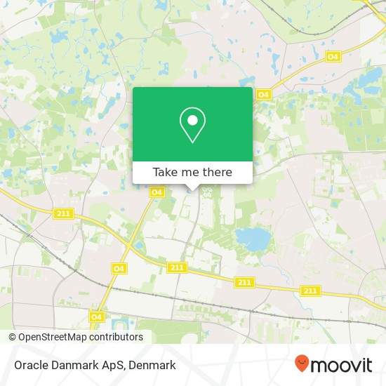 Oracle Danmark ApS map