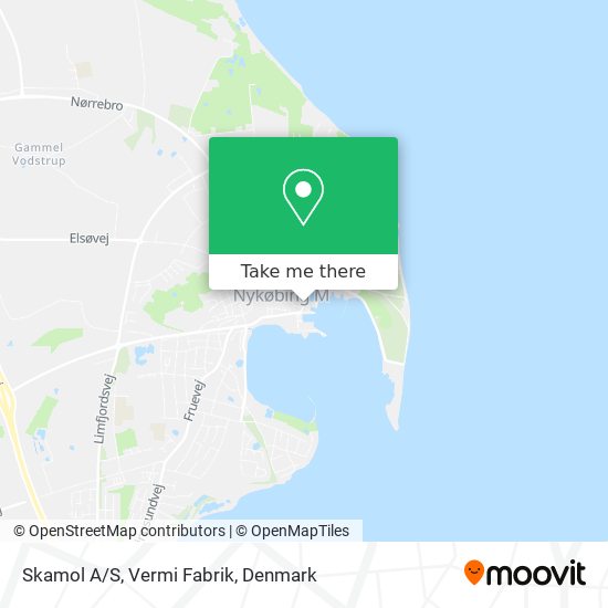 Skamol A/S, Vermi Fabrik map