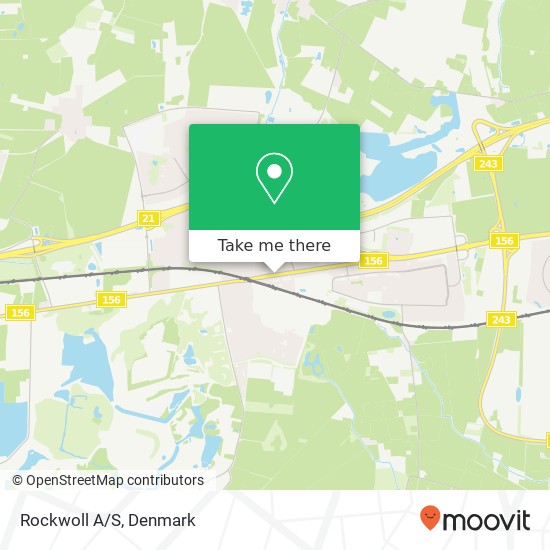Rockwoll A/S map