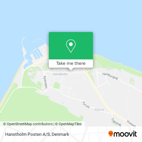 Hanstholm Posten A/S map