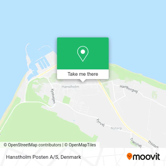 Hanstholm Posten A/S map