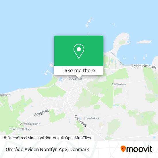 Område Avisen Nordfyn ApS map