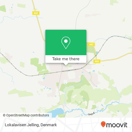 Lokalavisen Jelling map