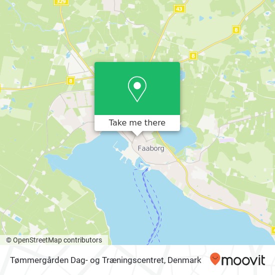 Tømmergården Dag- og Træningscentret map