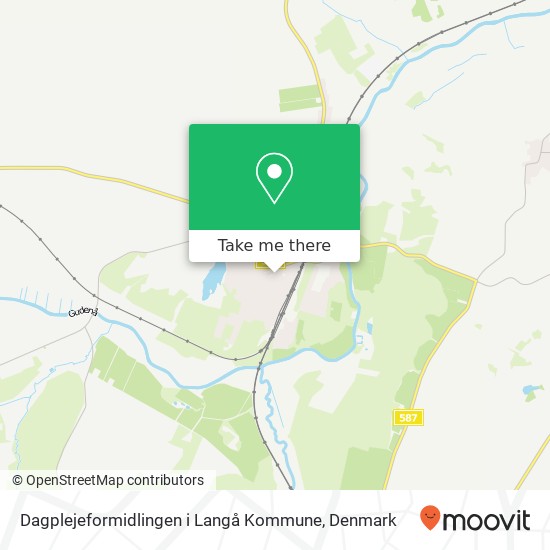 Dagplejeformidlingen i Langå Kommune map