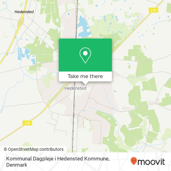 Kommunal Dagpleje i Hedensted Kommune map