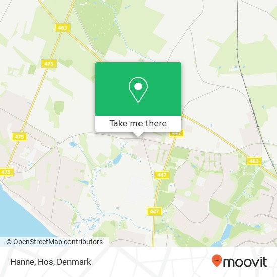 Hanne, Hos map