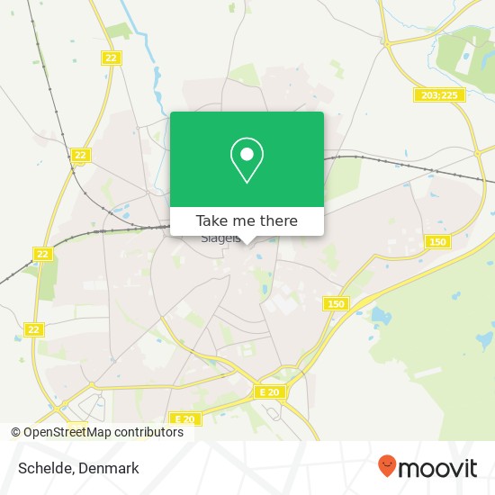 Schelde map