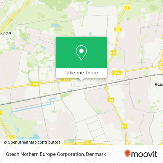 Gtech Nothern Europe Corporation map