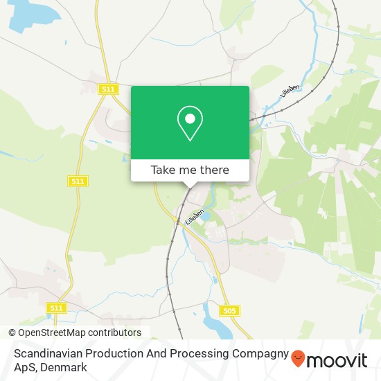 Scandinavian Production And Processing Compagny ApS map