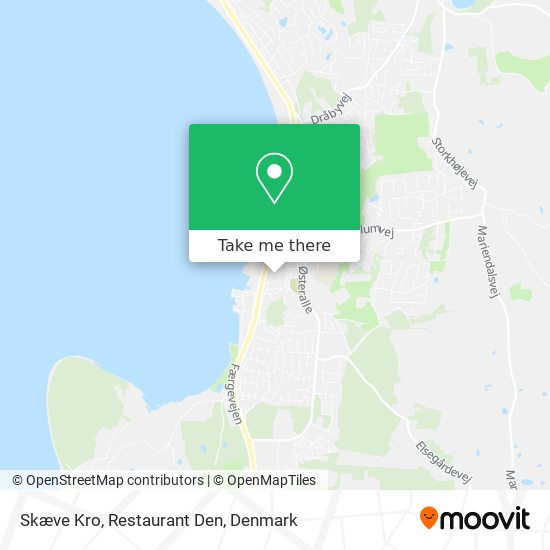 Skæve Kro, Restaurant Den map