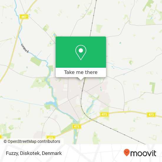 Fuzzy, Diskotek map
