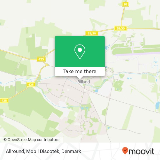 Allround, Mobil Discotek map