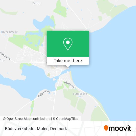Bådeværkstedet Molen map
