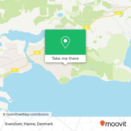 Svendsen, Hanne map