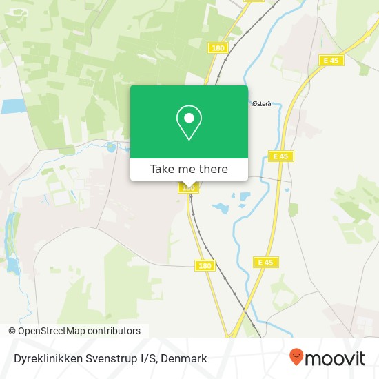 Dyreklinikken Svenstrup I/S map