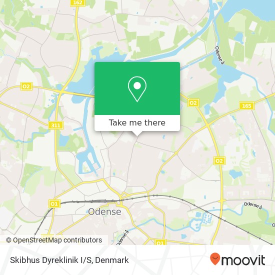 Skibhus Dyreklinik I/S map