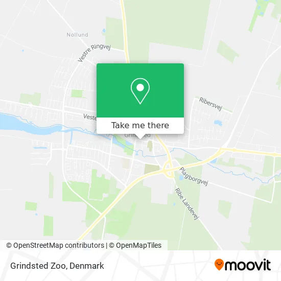 Grindsted Zoo map