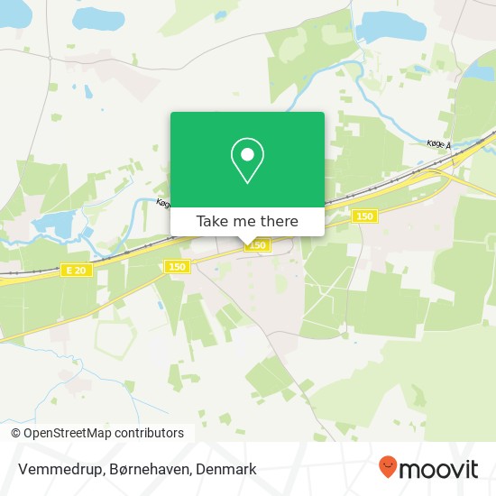 Vemmedrup, Børnehaven map