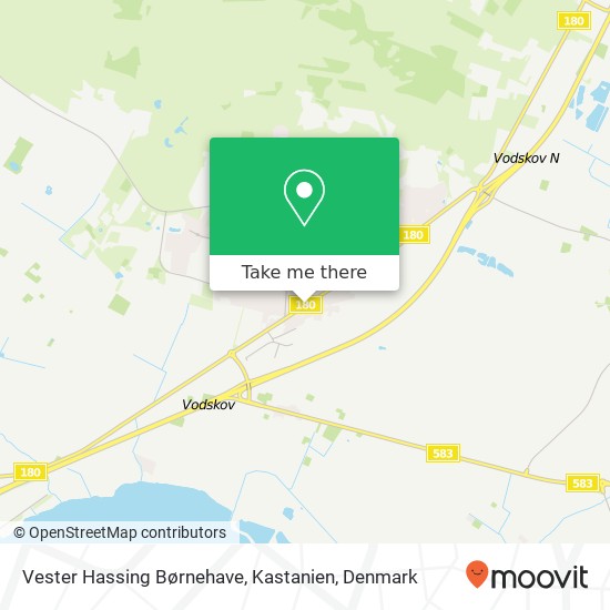 Vester Hassing Børnehave, Kastanien map