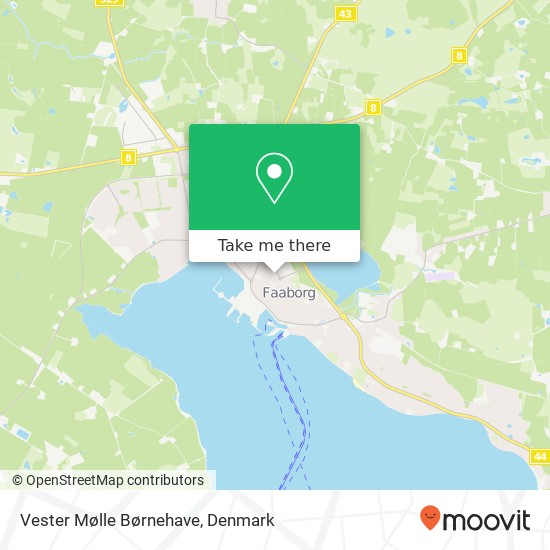 Vester Mølle Børnehave map