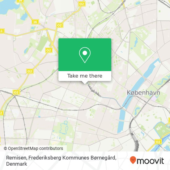 Remisen, Frederiksberg Kommunes Børnegård map