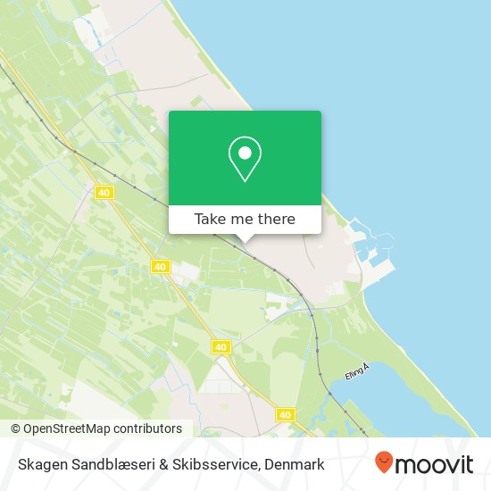 Skagen Sandblæseri & Skibsservice map