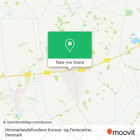 Himmerlandsfondens Kursus- og Feriecenter map