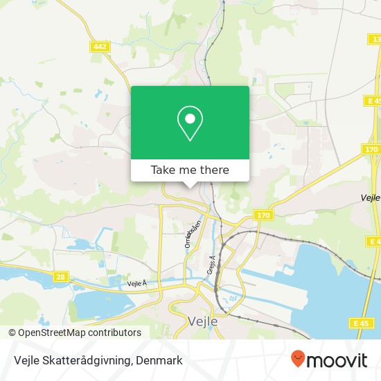 Vejle Skatterådgivning map