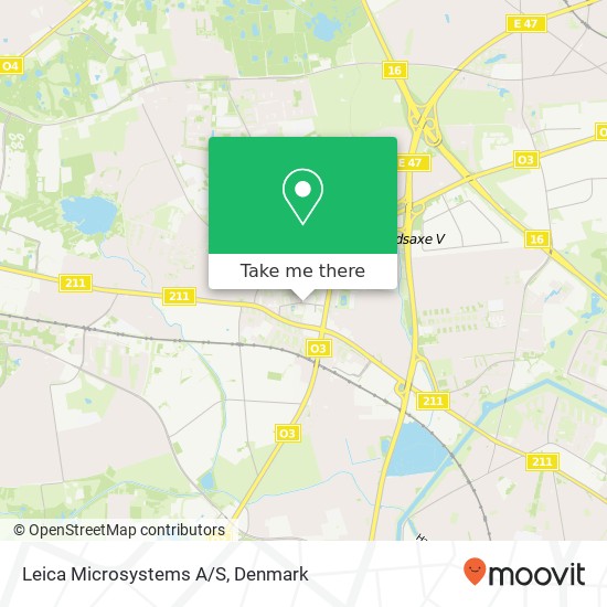 Leica Microsystems A/S map