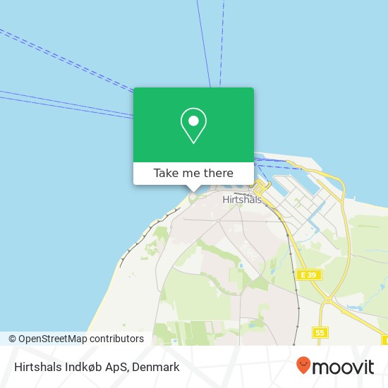 Hirtshals Indkøb ApS map