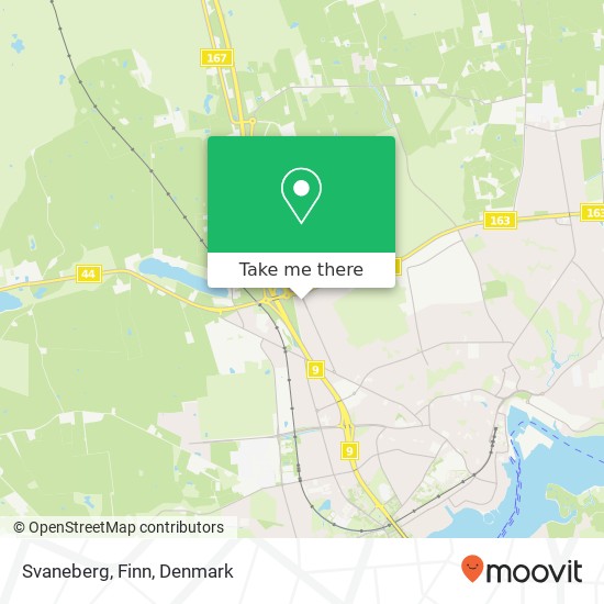 Svaneberg, Finn map