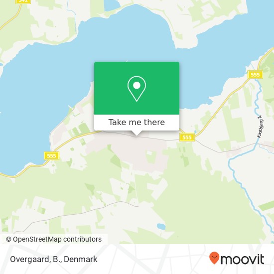 Overgaard, B. map