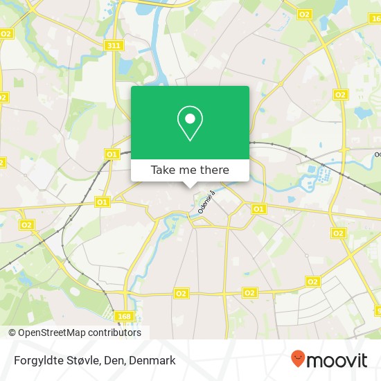 Forgyldte Støvle, Den map